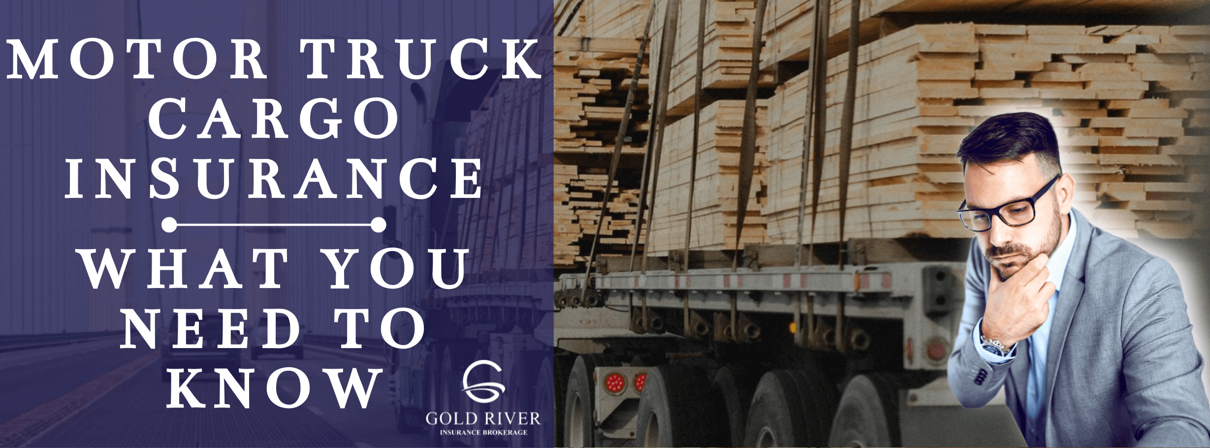 Motor Truck Cargo Insurance Graphic